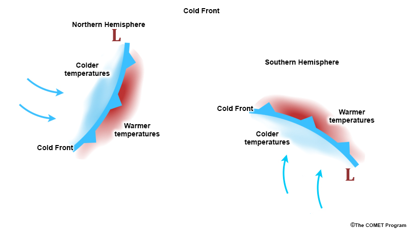 Cold Fronts - Geo for CXC